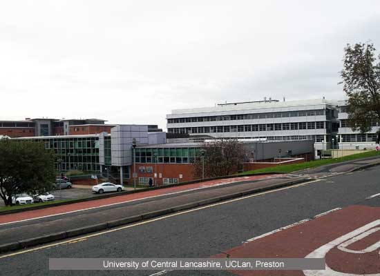 University of Central Lancashire, UCLan, Preston