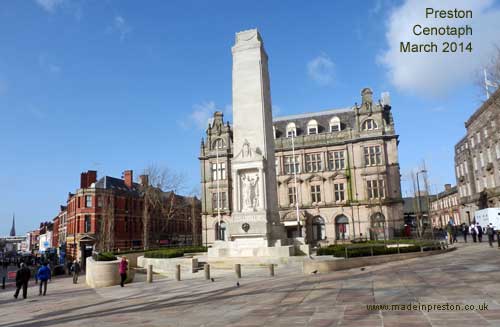 Preston Cenotaph, Grade 1 listed