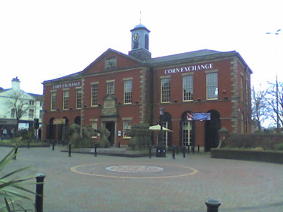 Preston Public Hall facade, the hall was knocked down in 1989.