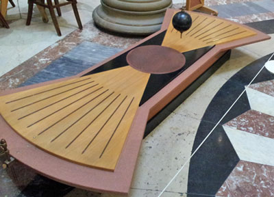 Foucault Pendulum in the Harris Museum Preston