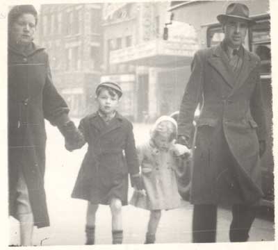 Family photo in 1950's Preston