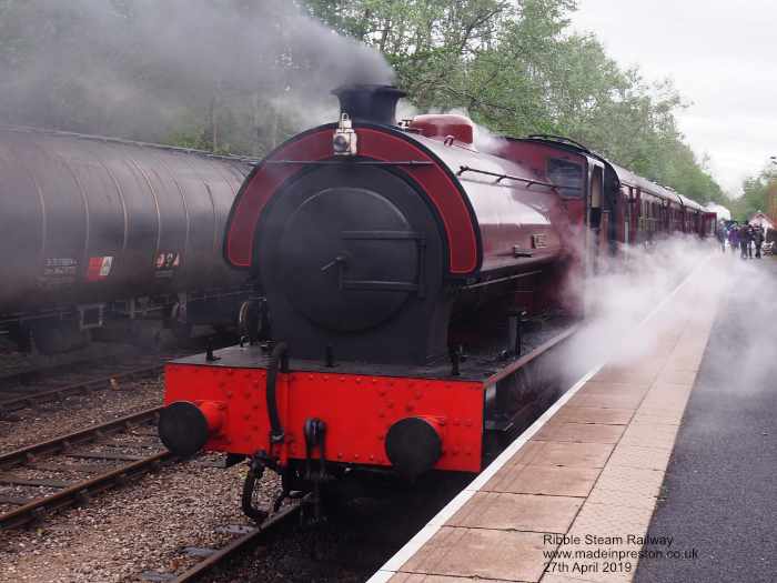 Ribble Steam Railway, Preston, 27th April 2019