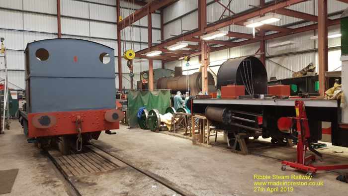 Ribble Steam Railway, Preston, 27th April 2019