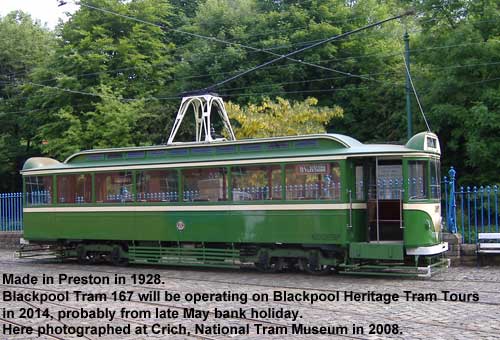 Blackpool Tram 167