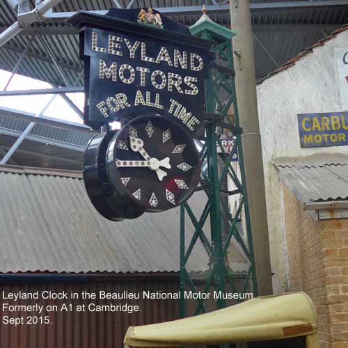 Leyland Clock at Beaulieu