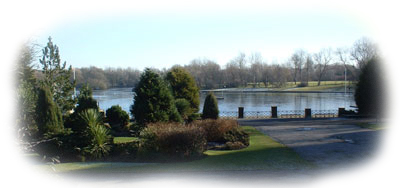 photograph of the Stanley Park lake in winter