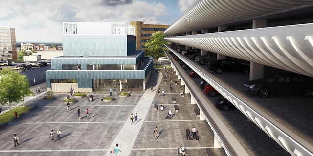 Preston Bus Station and Youth Zone modified design