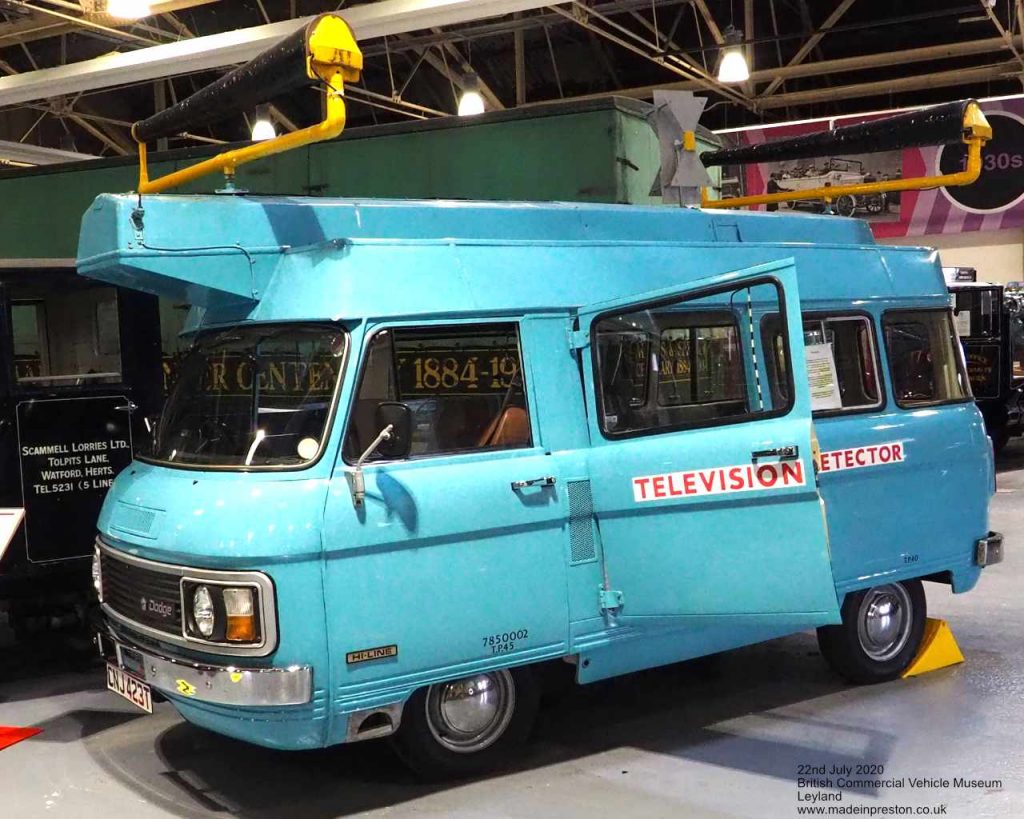 The TV Detector Van at the British Commercial Vehicle Museum