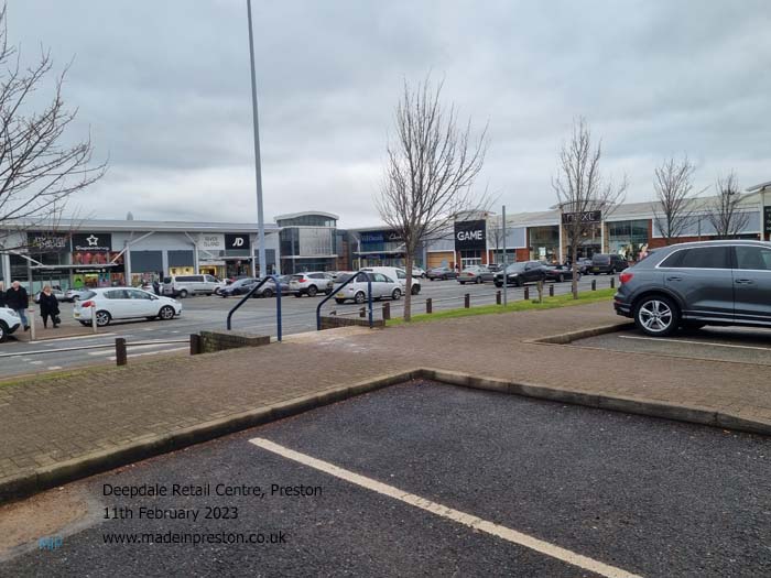 Deepdale Retail Centre, Preston, February 2023