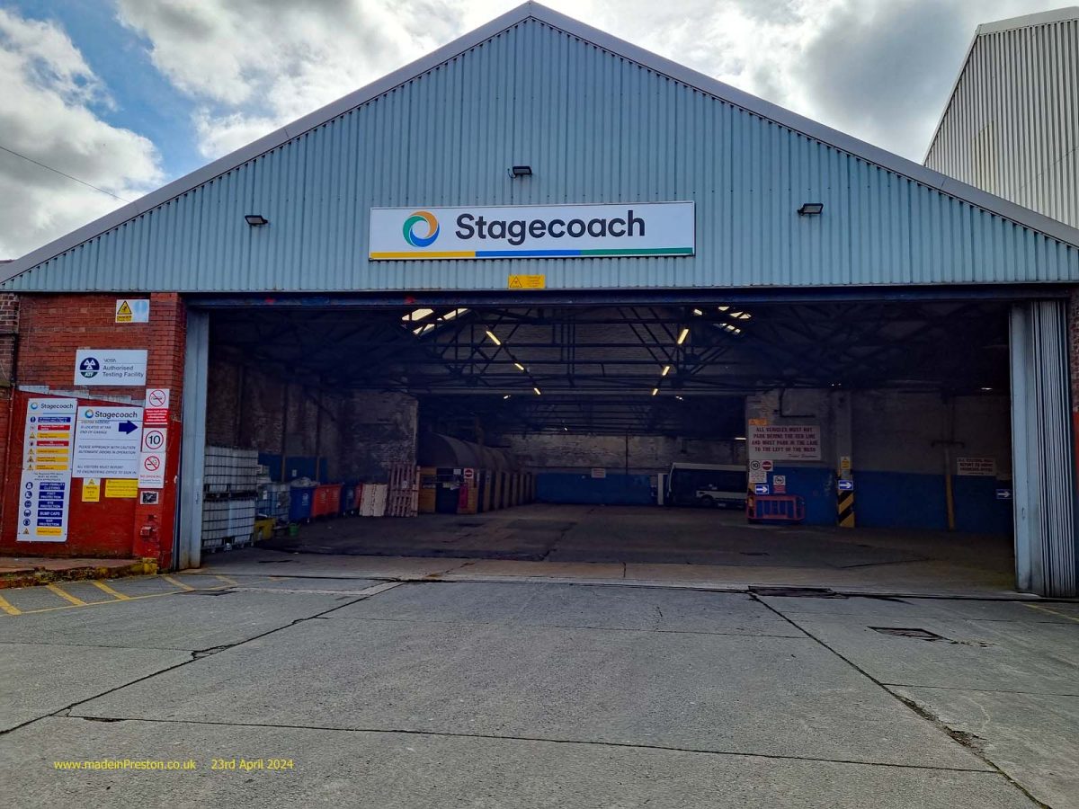 Stagecoach Bus Depot, Frenchwood, Preston, 23rd April 2024